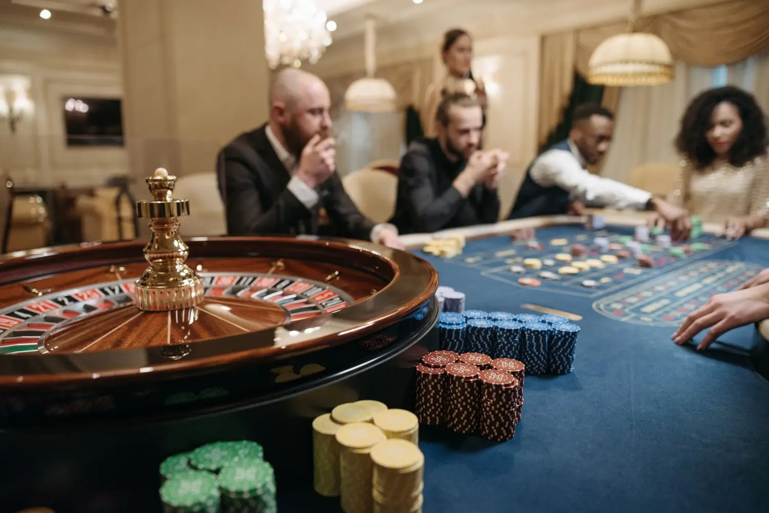 Atmosphäre im Casino